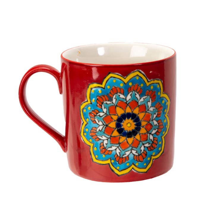 Pacific Trading - Wholesale Coffee Mug - 16344 Mandala Muladhara Coffee / Tea Mug