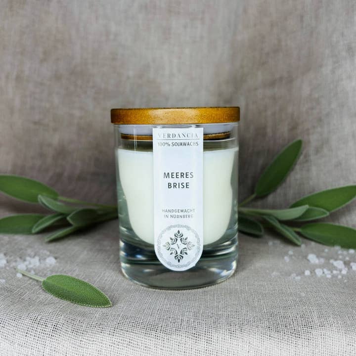 Sojaljus - "Havsbris" - Trä, Salvia och Havssalt för wholesale av Verdancia