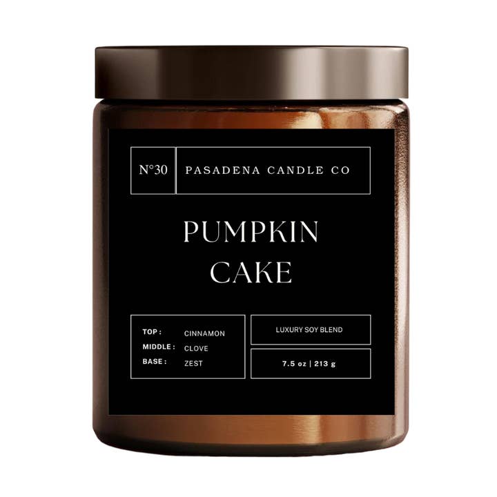 N°30 Pumpkin Cake for wholesale by Pasadena Candle Co