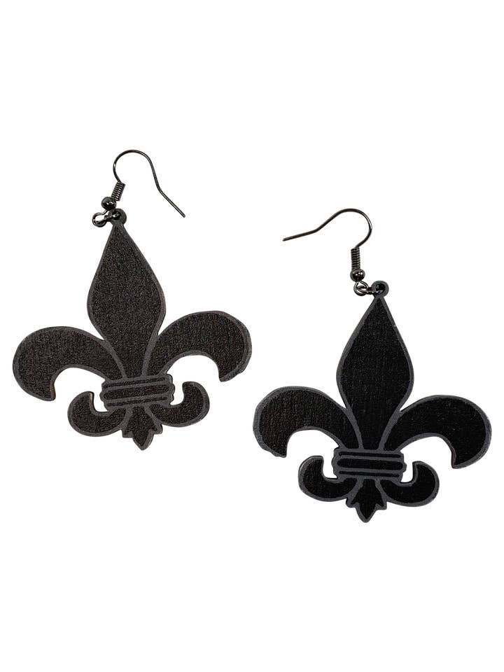 Fleur de Lis Earrings for wholesale by Buy Socks You All