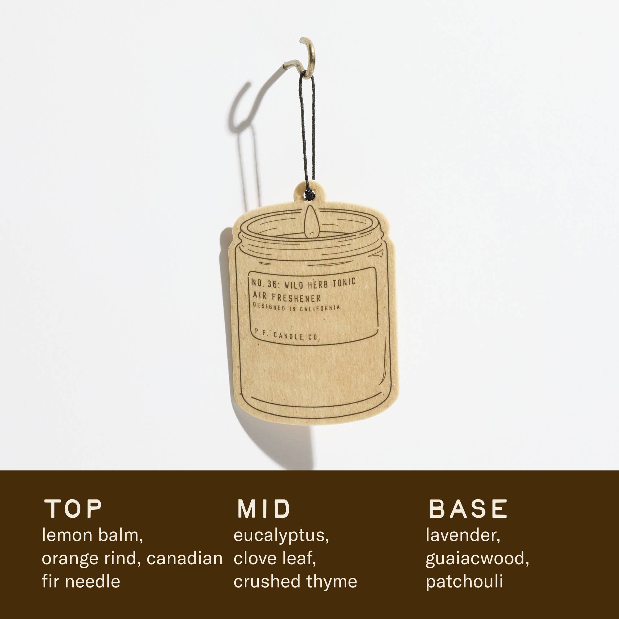 P.F. Candle Co. - Wholesale Air Freshener - Wild Herb Tonic– Air Freshener3