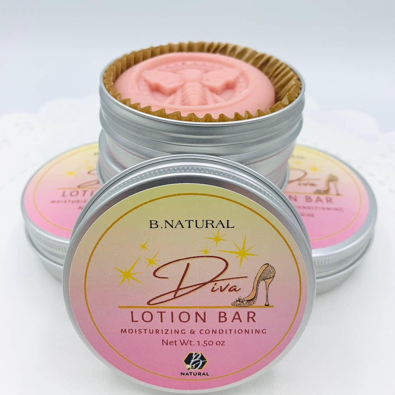 B.NATURAL - Wholesale Solid Lotion - 48-CT CASE LOTION BARS| 12 EA (Best Sellers)2