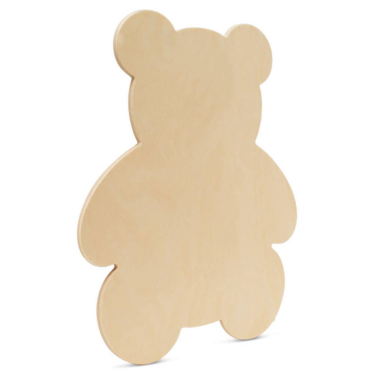 Woodpeckers Crafts - Wholesale Cutouts - Wood Teddy Bear Cutout6