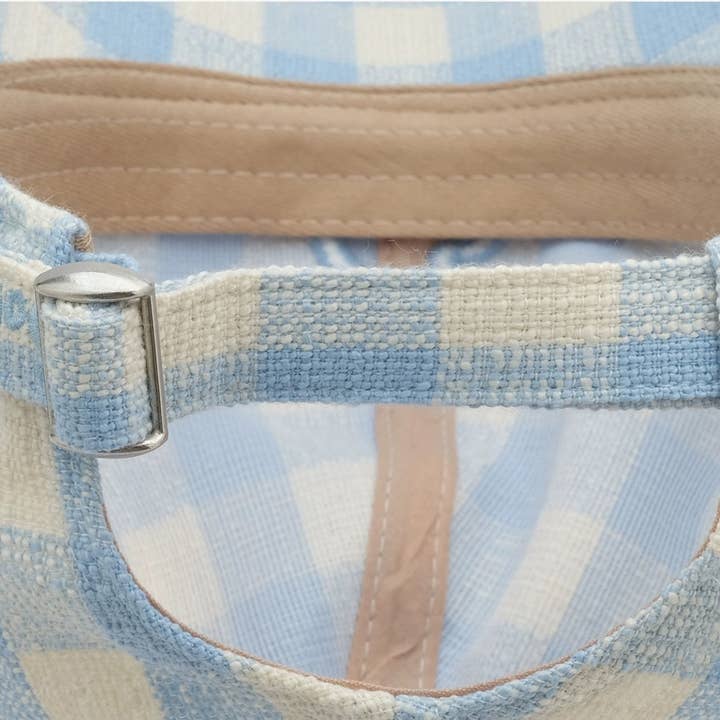 Little Trendy - Wholesale Baseball Cap - Kids - Bow embroidered plaid peaked cap sunshade baseball cap2