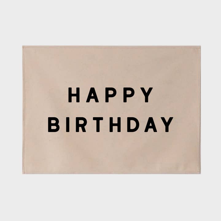 Happy Birthday Wall Hanging 50x70cm for wholesale by Little M