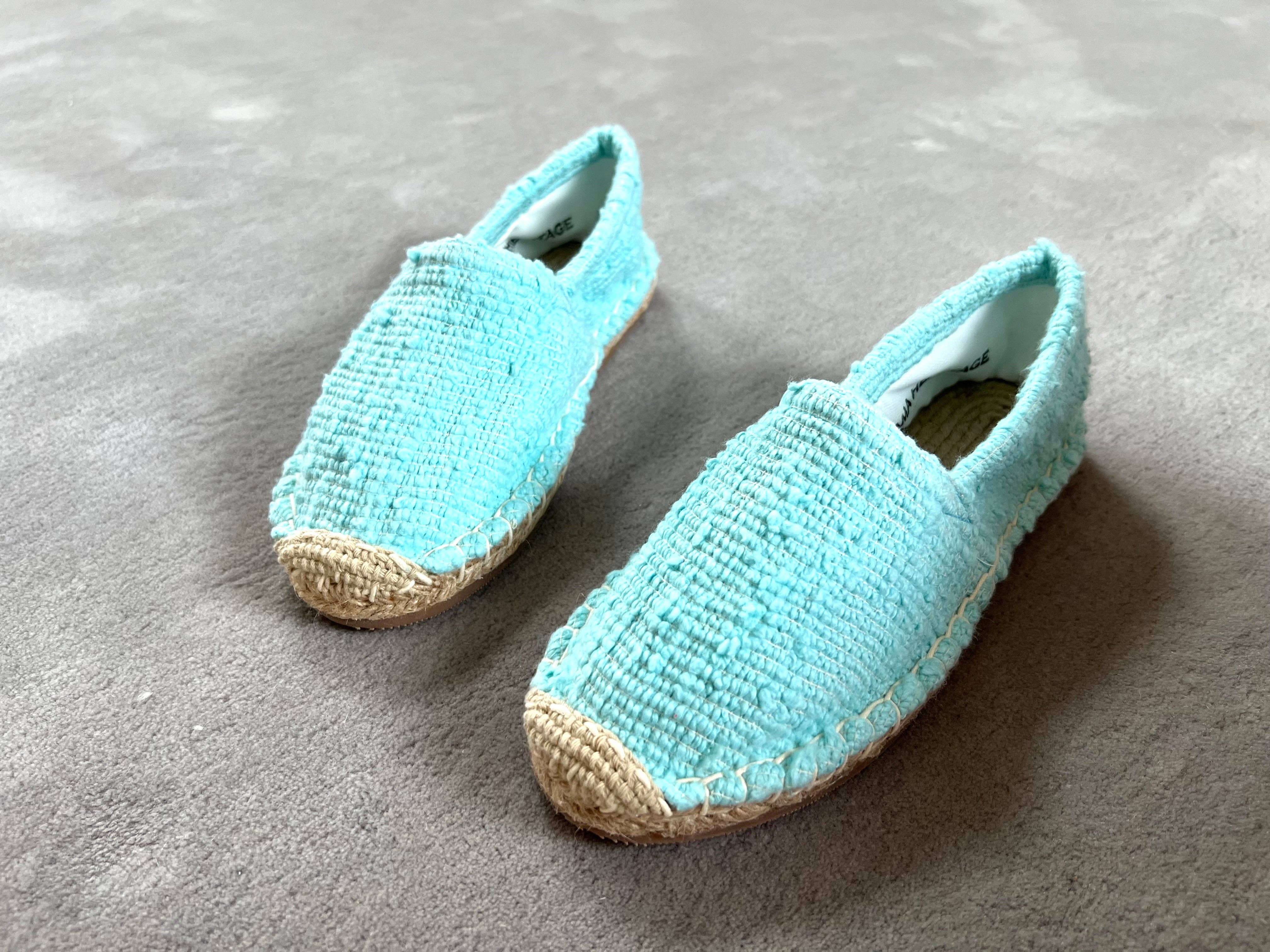 Krama Heritage – wholesale Lågskor - Dam – The Natural cyan espadriller20