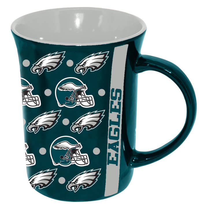15oz Line Up Mug, Philadelphia Eagles for wholesale by The Memory Company
