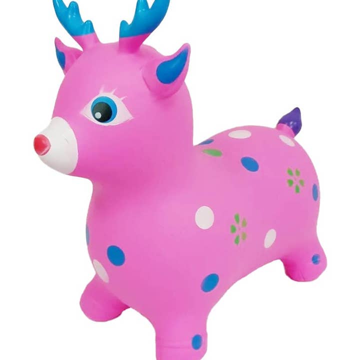 ASSORTITI Giocattolo Saltarello Gonfiabile Jumbo Renna per Bambini in vendita all'ingrosso su Faire6