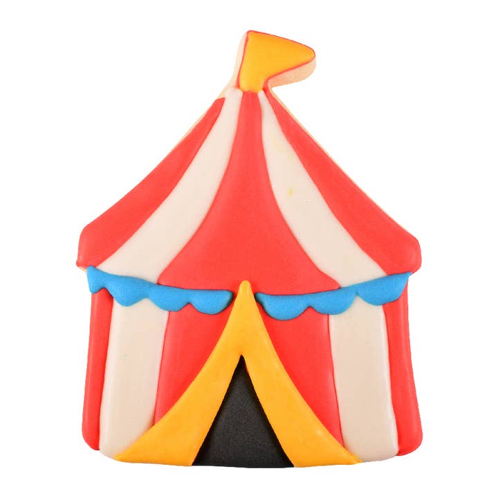 R&M International - Wholesale Cookie Cutter - Circus Tent Cookie Cutter (3.5")2