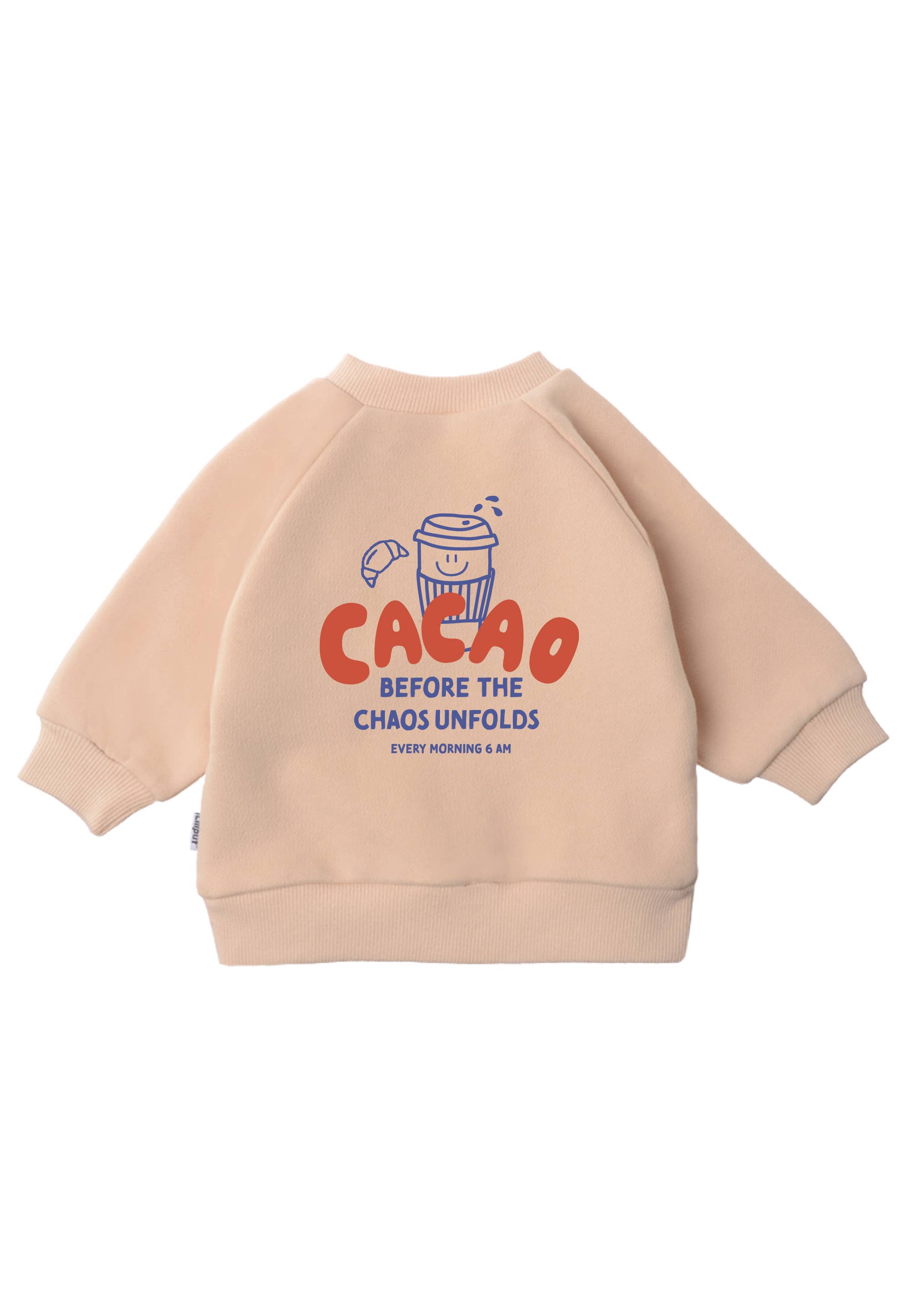 Liliput - Wholesale Mommy & Me Sets - Cacao before Chaos Sweatshirt beige Mini and Me Edition4