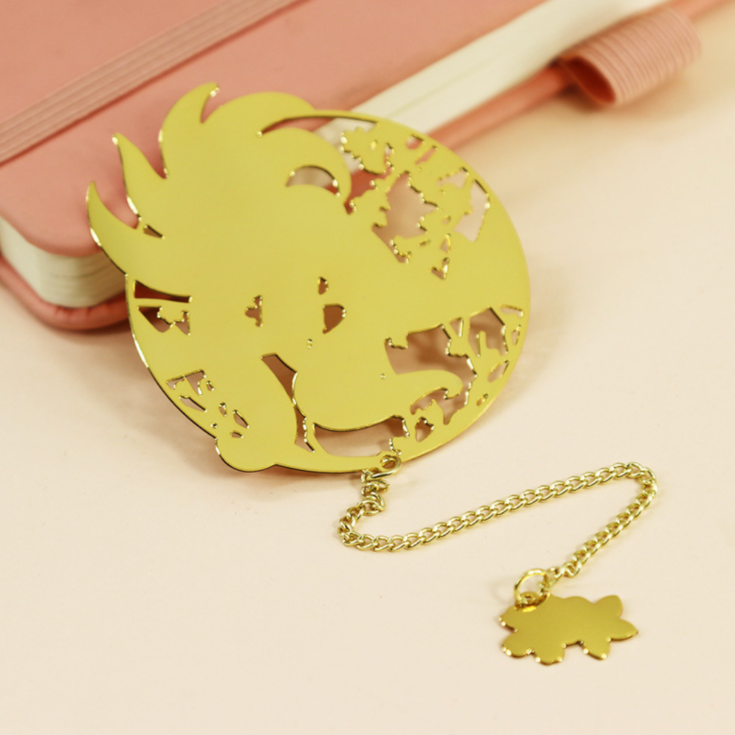 Bright MacMing - Wholesale Bookmark - Nine-tailed Fox Metal Bookmark1