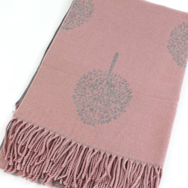 Pretty Persuasions - Wholesale Scarf - Unisex - JC21153 World Tree Reversible Scarf3