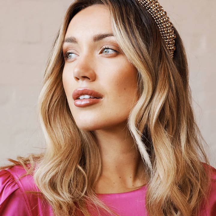 Angels Whisper Accessories – wholesale Fashion headband – women's – Jodie Beaded Embellished Headband