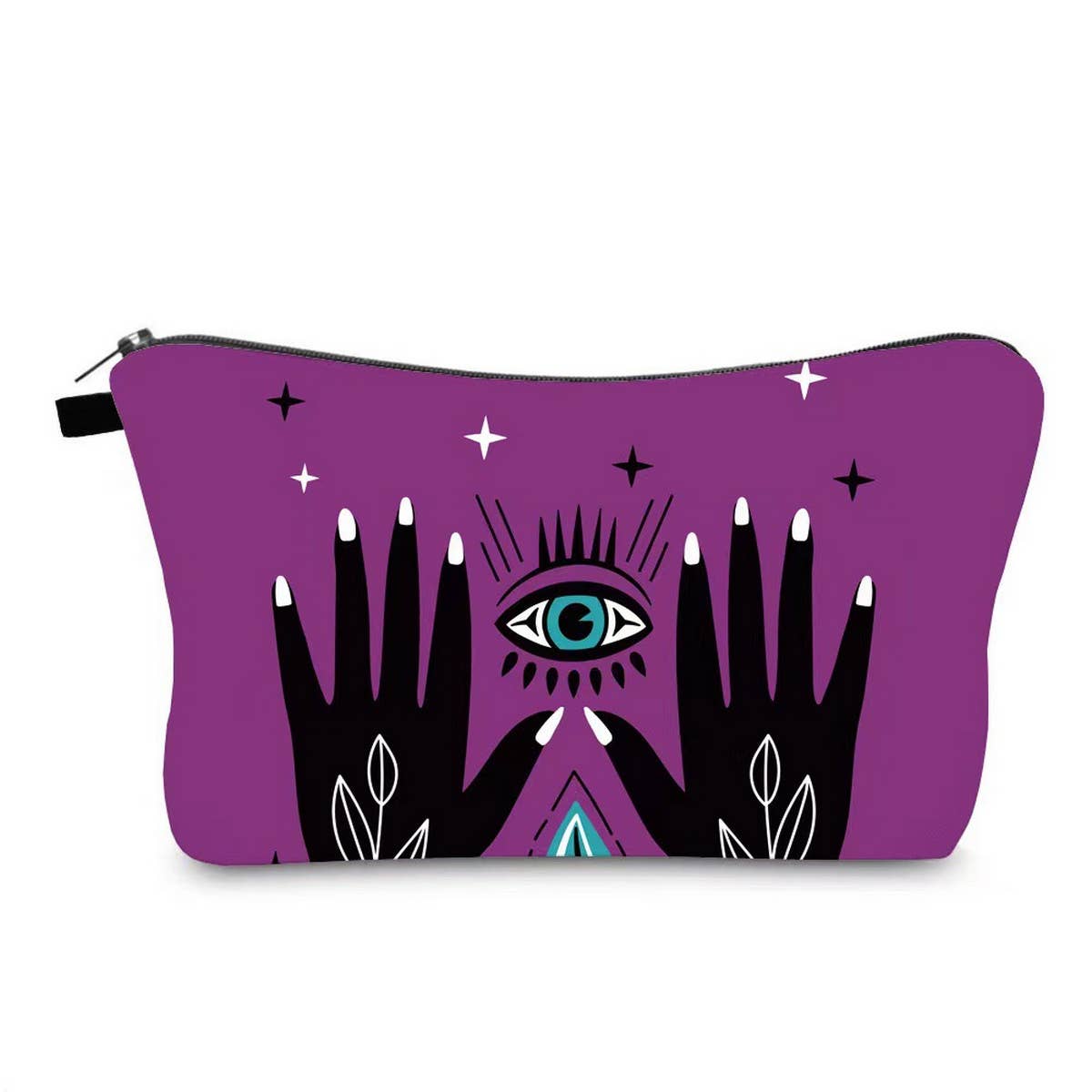 ACCITY - Wholesale Makeup/Cosmetic Bag - TRAVEL DEVIL'S EYE PRINT COSMETIC BAG_CWAB22528