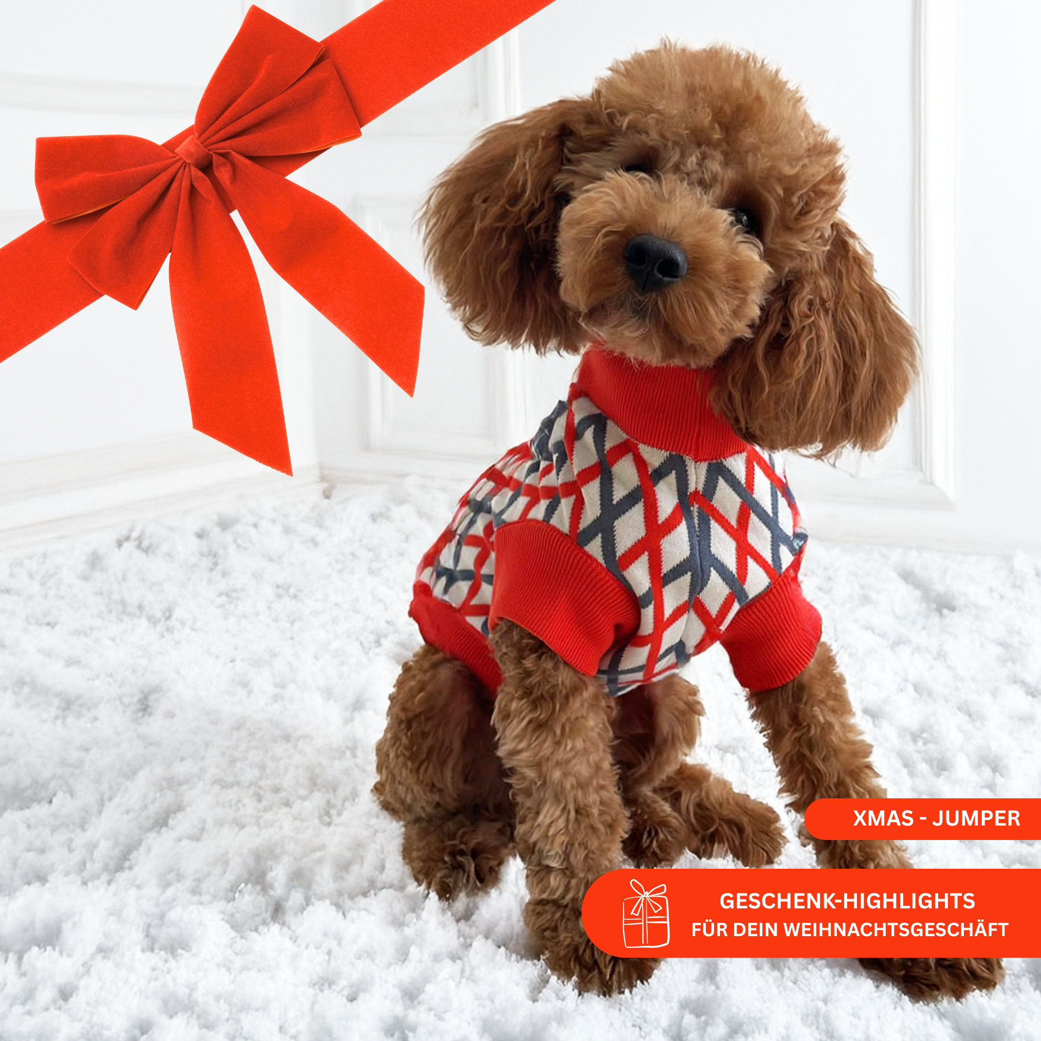 lumiies - high visibility - Wholesale Hondentrui - Hond - DE COTTONEN TRUI (Kersteditie)0