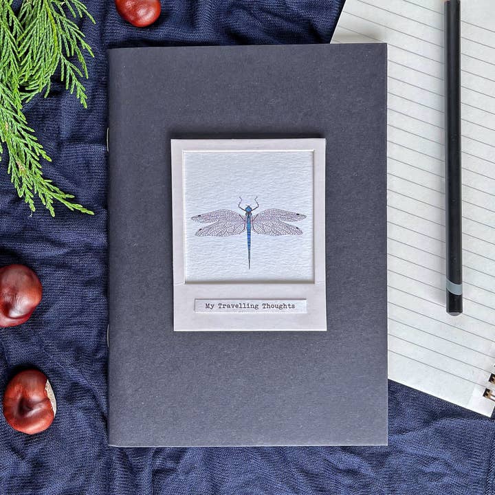 Tacksamhet Journal - Trollslända Illustration Strumpa Fyllmedel för wholesale av RainbowRaindrops