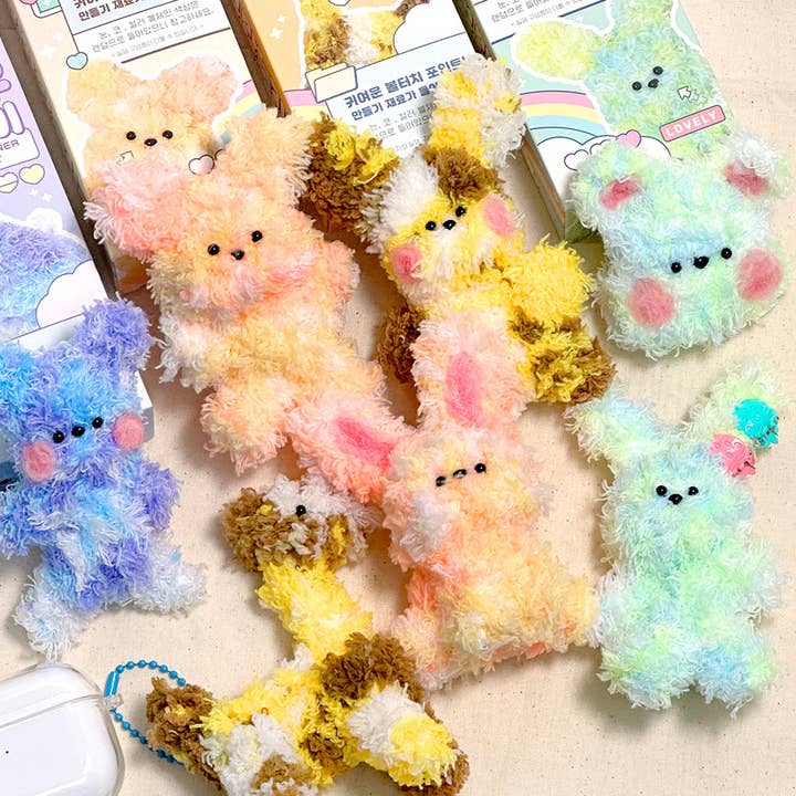 K-Wonderland – wholesale DIY craft kit – MORU Bow Doll DIY Kit / Easy & Simple1