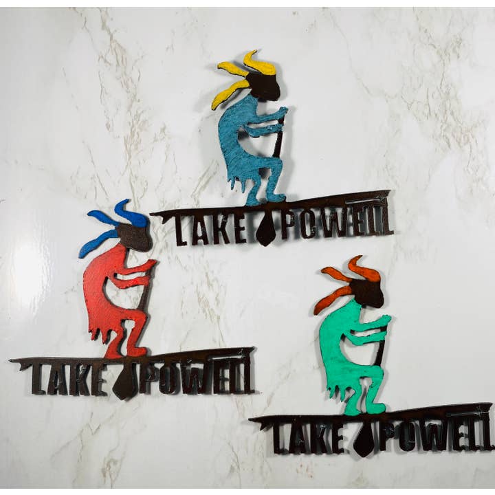 Magnet lake kokopellis paddle eco friendly namedrop eco for wholesale by Whimsies