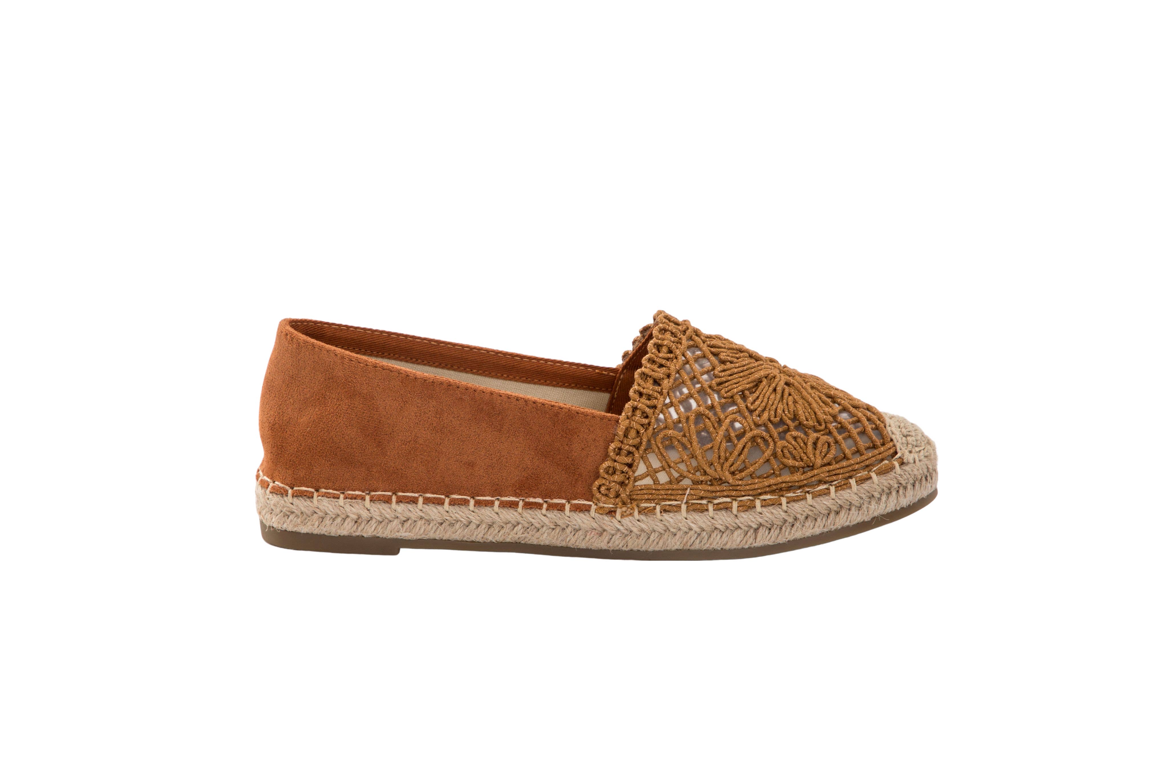 LADY GLORY - Wholesale Flats - Women's - Elegant Flat Espadrilles with Decorative Lace2