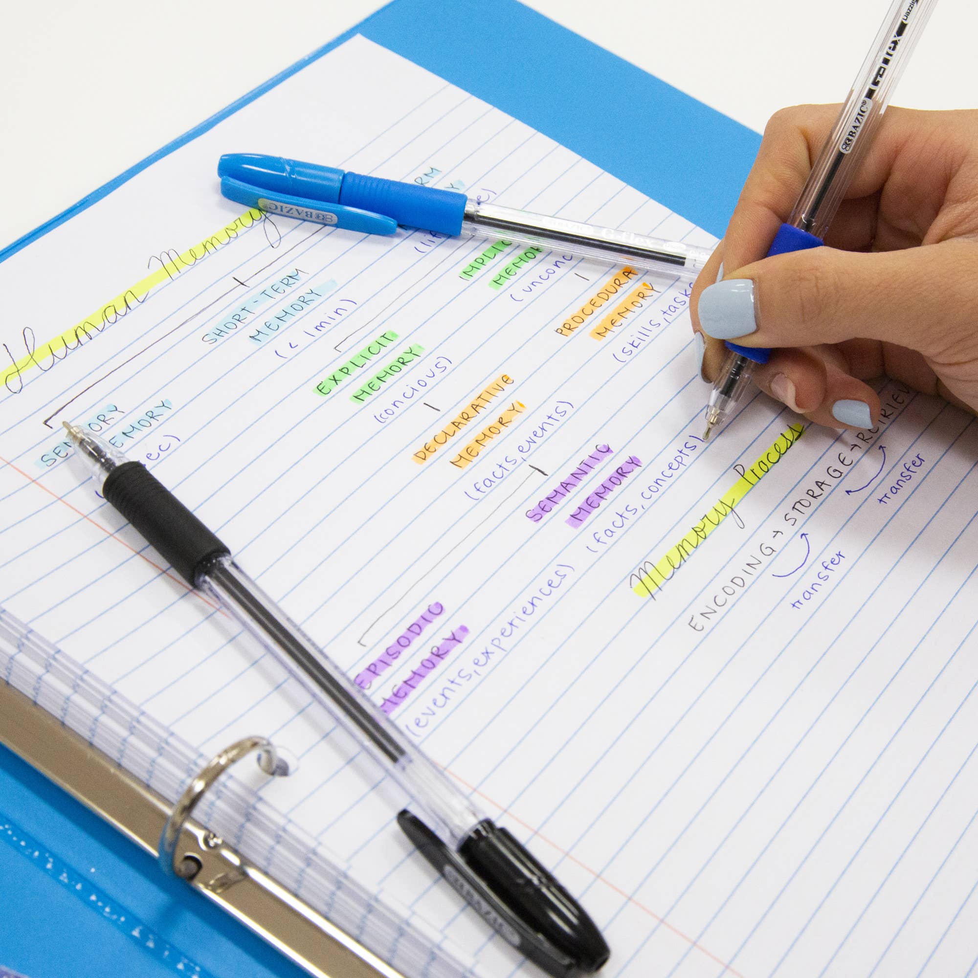 BAZIC Products - Wholesale Notepad - Filler Paper C/R 150 Ct.4