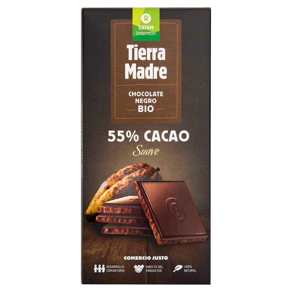 Tablette Chocolat noir 85% intense 100g bio - Boutique - Naturline