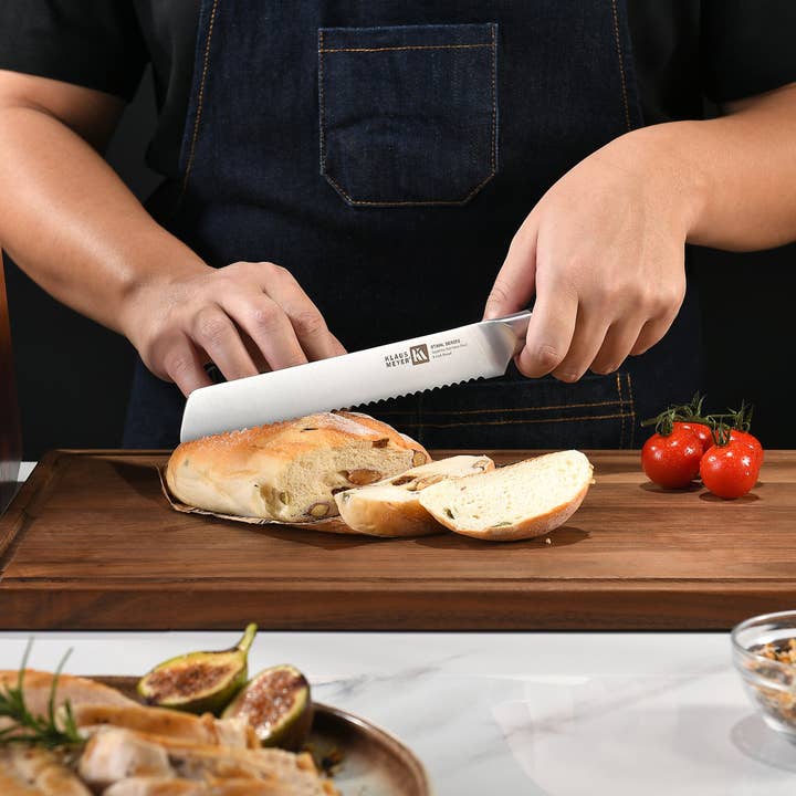 Klaus Meyer - Wholesale Kitchen/Utility Knife - Stahl 8" Bread Knife