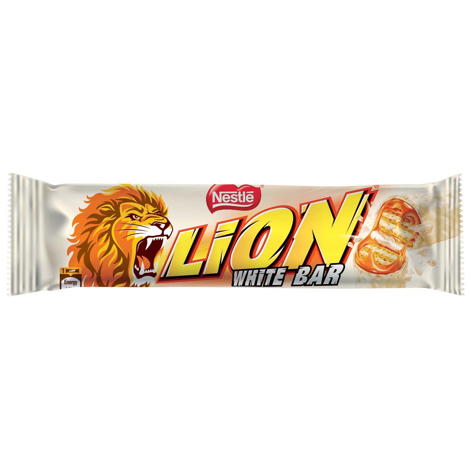 Global Bite Co - Wholesale Chocolate Bar - Nestle Lion White 24 Pack x42g1