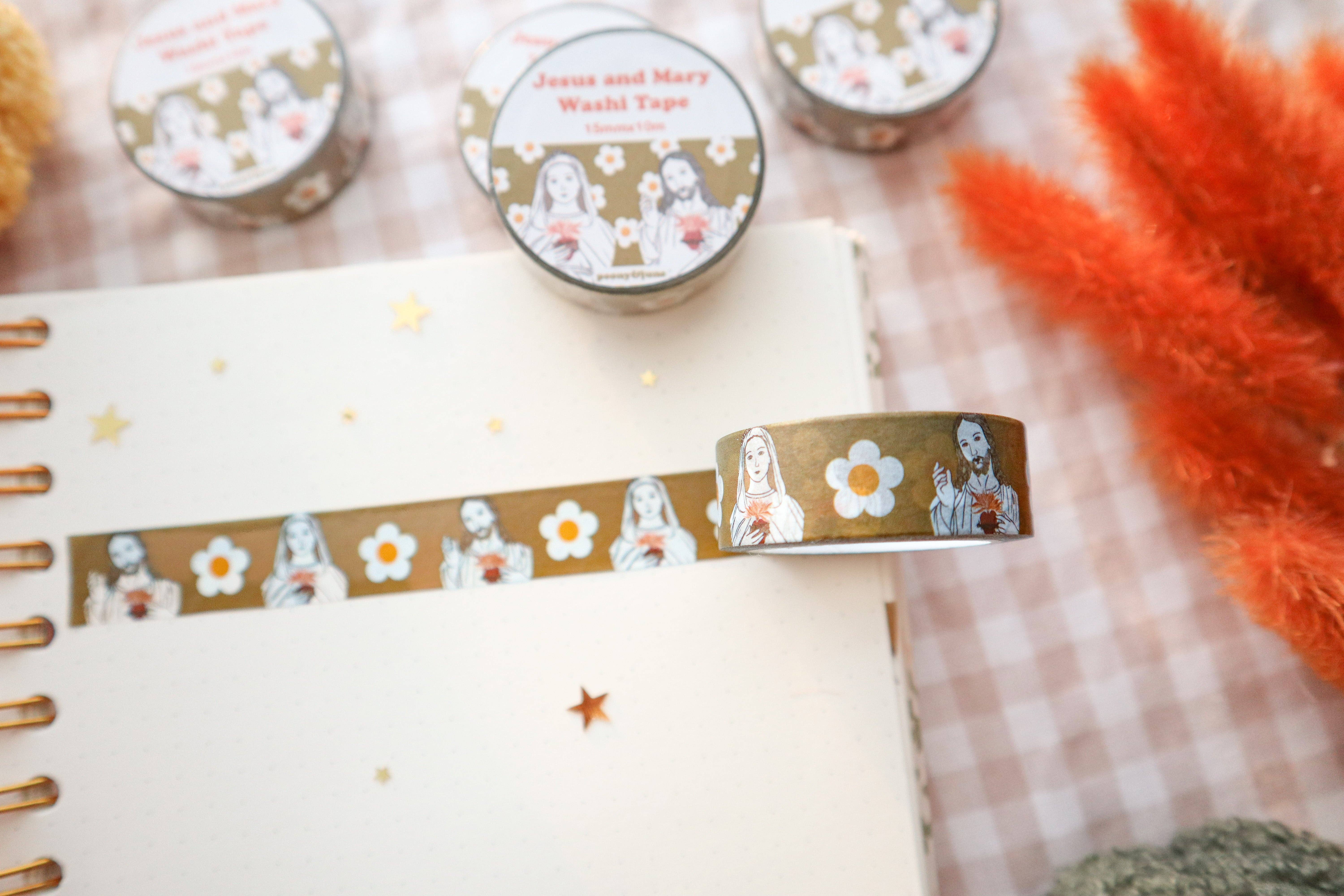 Peony&June Illustration - Wholesale Washi Tape - Jesus and Mary Washi tape2