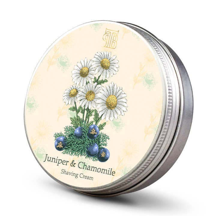 Crema de afeitar de enebro y manzanilla de The Personal Barber para venta al por mayor de The Personal Barber