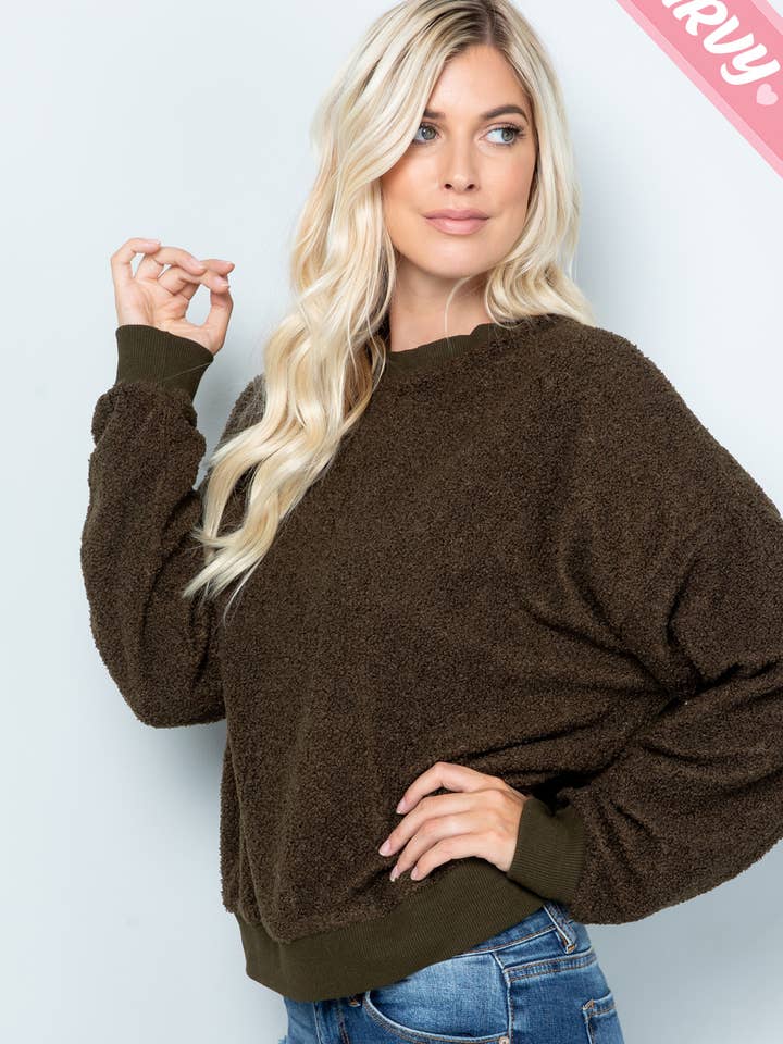 Sweet Lovely by Jen - Wholesale Knit Top - Women's - PLUS SIZE YOUR FAVORITE CASUAL KNIT TOP41