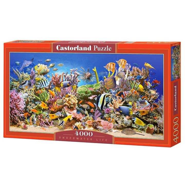 4000 Piece Jigsaw Puzzle, Underwater life, Sealife, Ocean for wholesale by TREFL by Bridge Toys