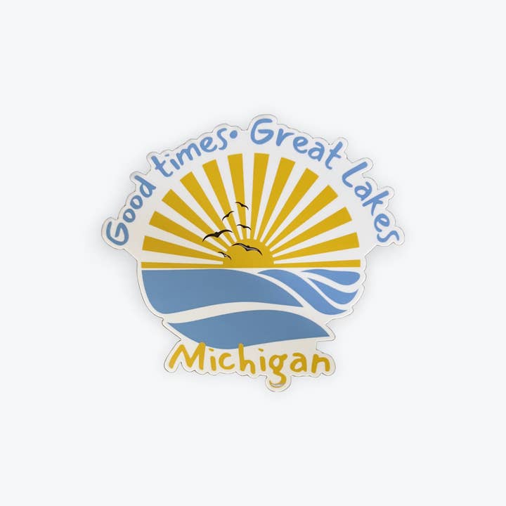 My State Designs - Wholesale Sticker - Great times. Great Lakes - Decal