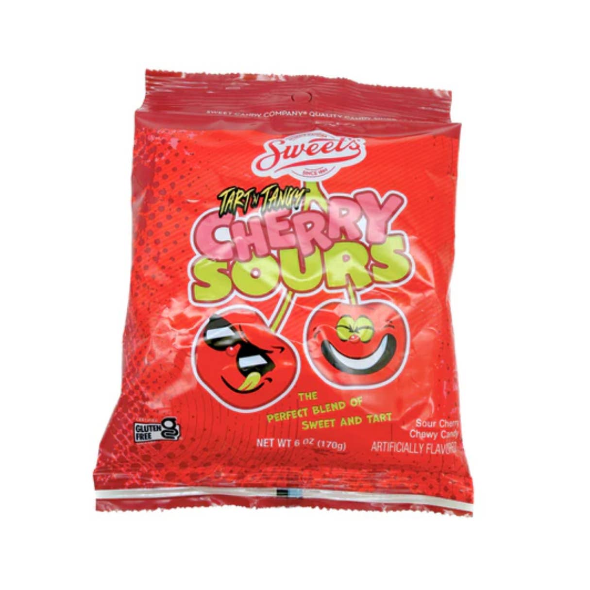 I Got Your Candy - Wholesale Gummy - Sweet's Tart 'N Tangy Cherry Sours - 6oz 8/cs