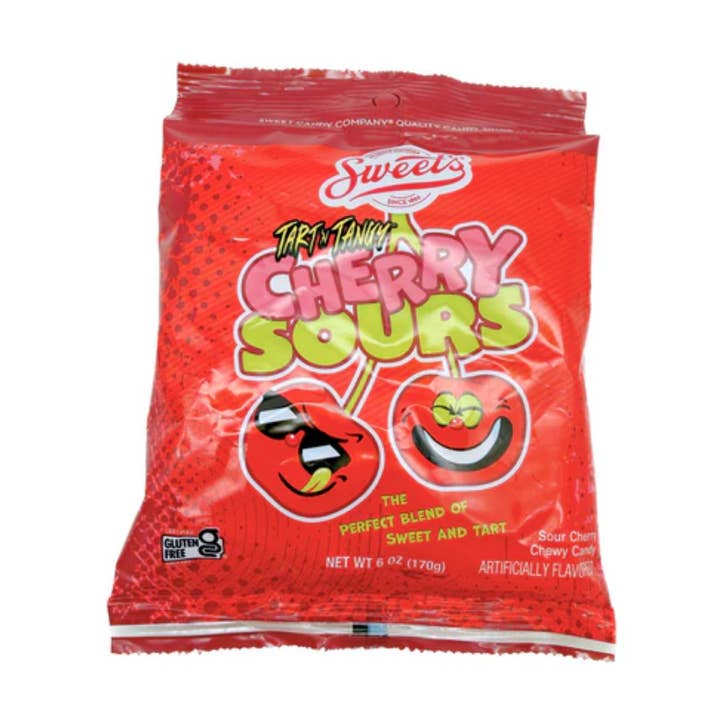 I Got Your Candy - Wholesale Gummy - Sweet's Tart 'N Tangy Cherry Sours - 6oz 8/cs0