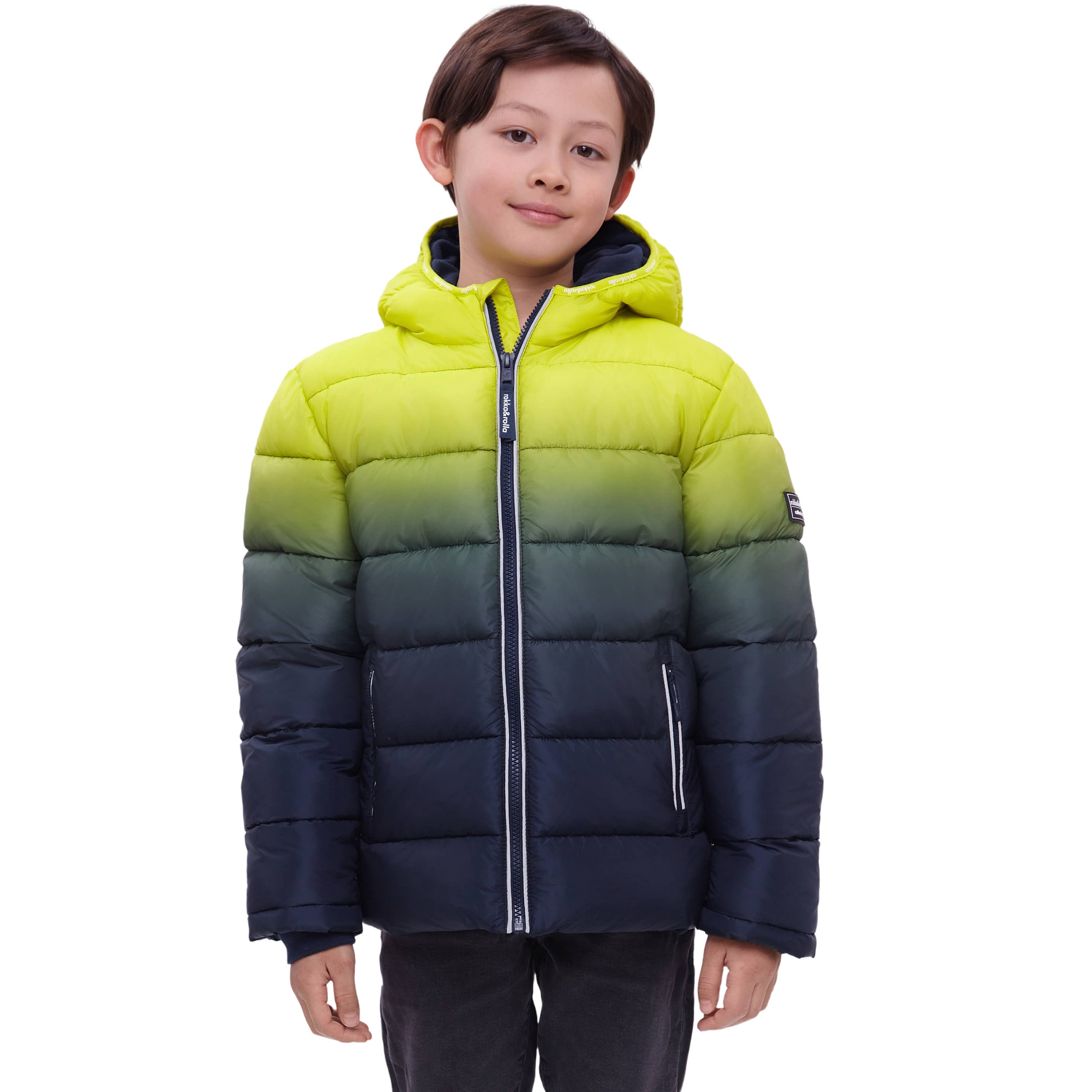 Rokka & Rolla - Wholesale Puffer Jacket - Kids - Boys' Heavy Winter Puffer Coat Bubble Jacket45