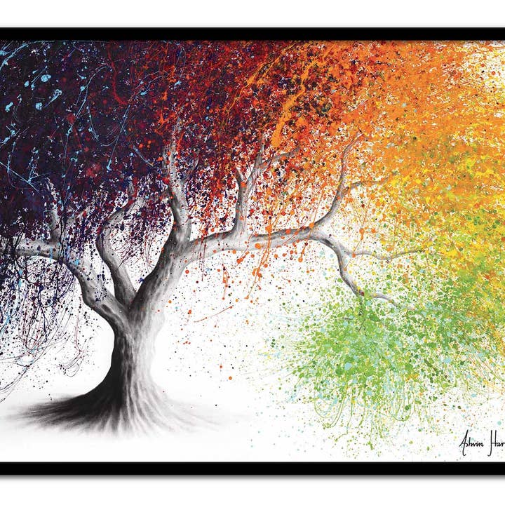 Wall Editions - Wholesale Poster - Art-Poster - Rainbow seasons tree - Ashvin Harrison1