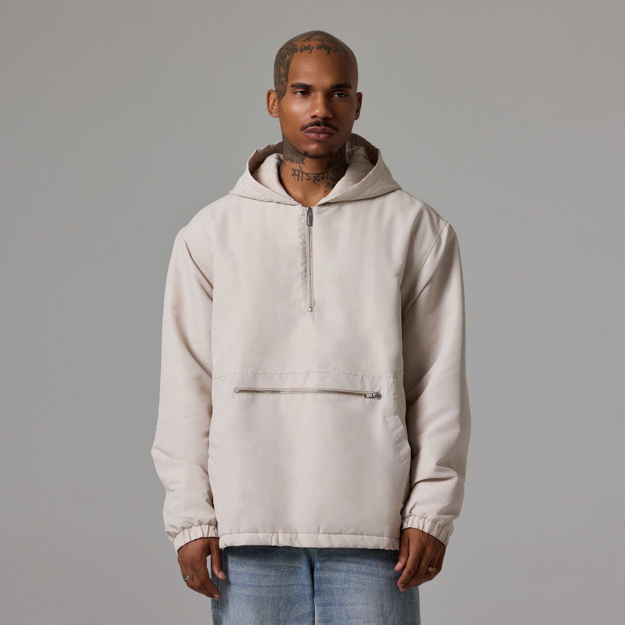 Talentless - Wholesale Jacket - Men's - MENS HALF ZIP JACKET9