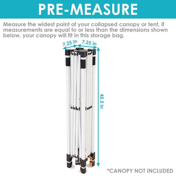 Sunnydaze Decor - Wholesale Sports & Outdoor - Premium Pop-Up Canopy Rolling Carry Bag - Black3