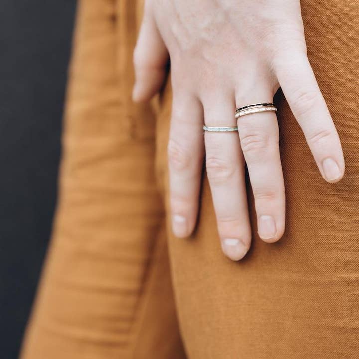 Anel de empilhamento de esmalte por atacado de Danae