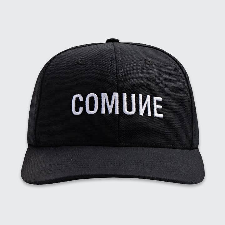 COMUNE - Wholesale Baseball Cap - Unisex - LOGO CLASSIC CAP | Black0