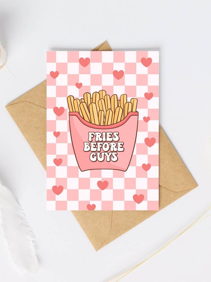 Carta patatine fritte prima ragazzi per la vendita all'ingrosso da parte di Fleurs on Sunday