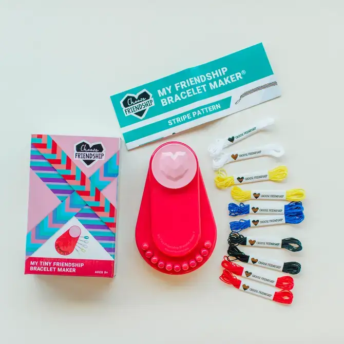 Choose Friendship - Wholesale DIY Jewelry - Kids - My Tiny Friendship Bracelet Maker Craft Kit - Gift for Girls6