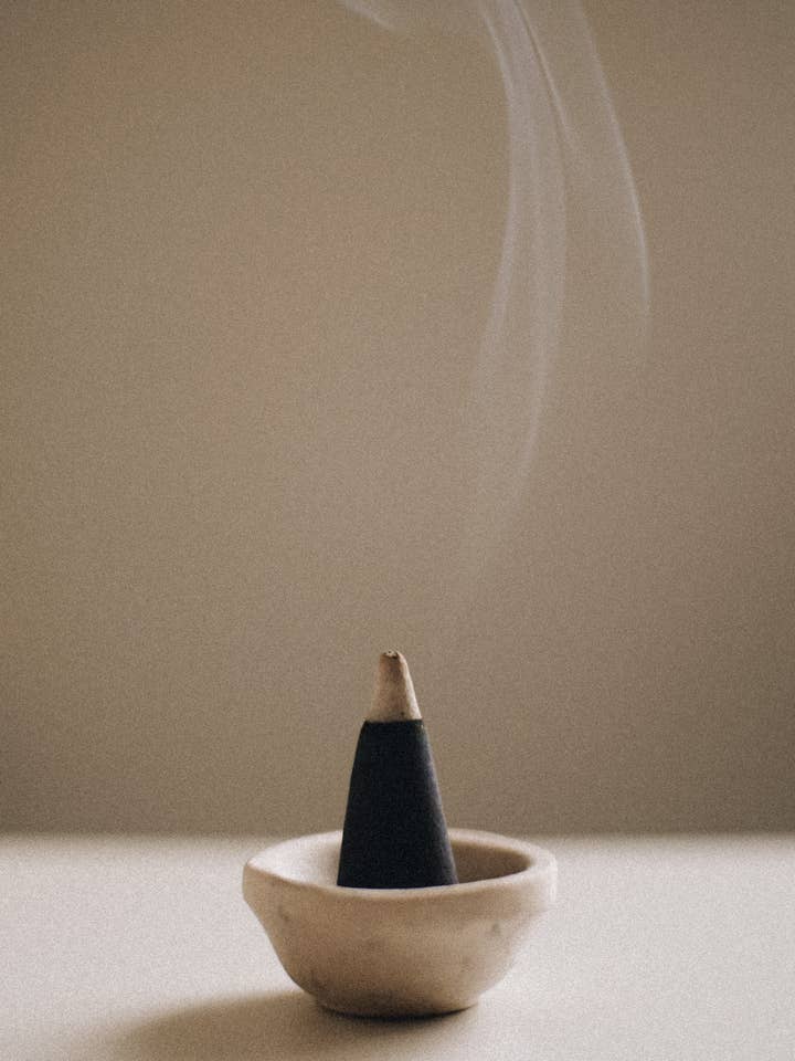 Amethyst Cone Incense by A Single Witch for wholesale by Mystic and Mineral