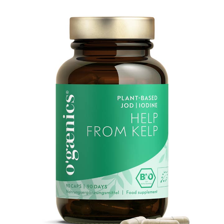 Ogaenics – Großhandel Nahrungsergänzungsmittel/Vitamin zum Einnehmen – HELP FROM KELP Plant-based Jod | Iodine
