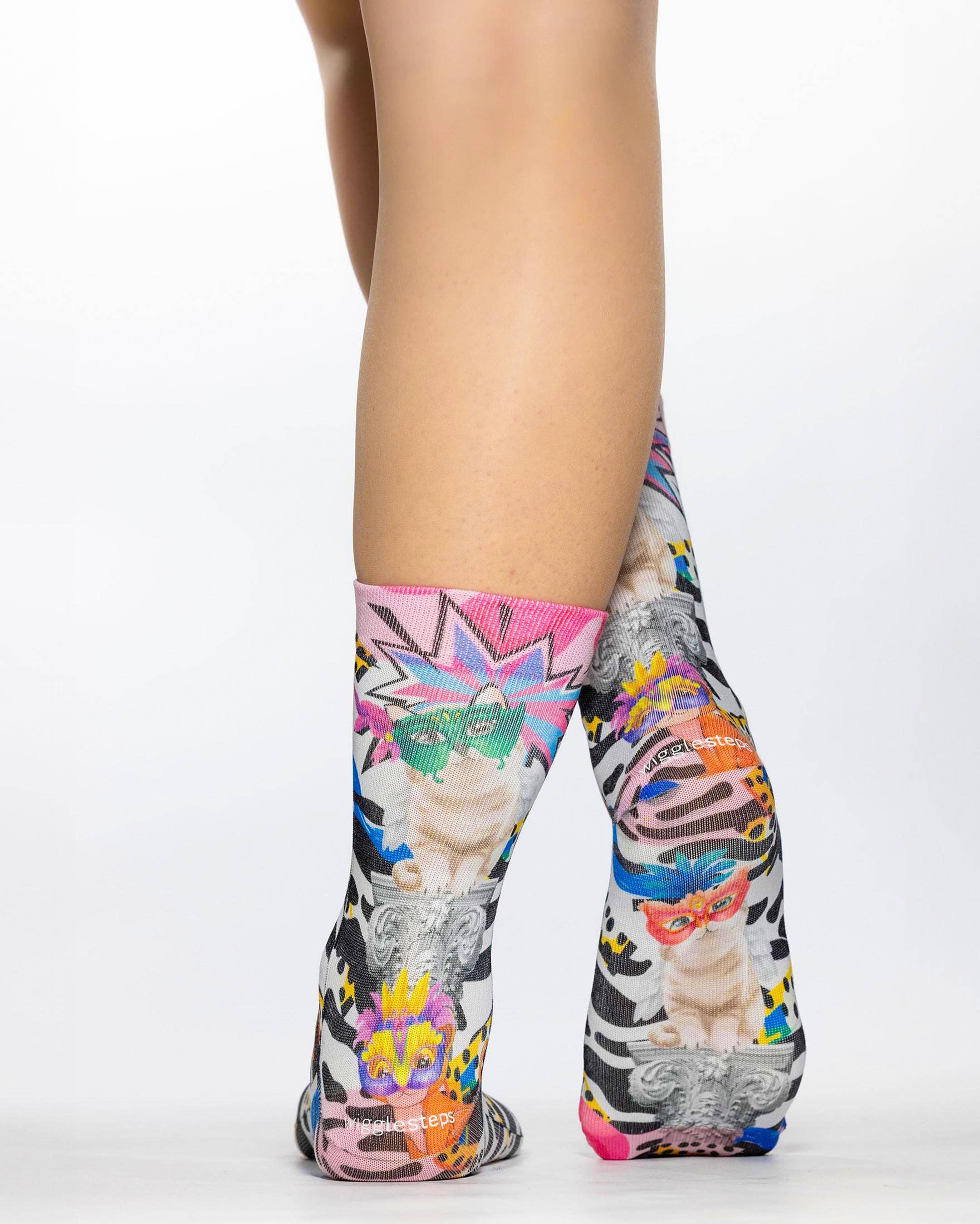 Wigglesteps - Vendita all'ingrosso Calzini - Donna - Calzini donna Mask Cat1