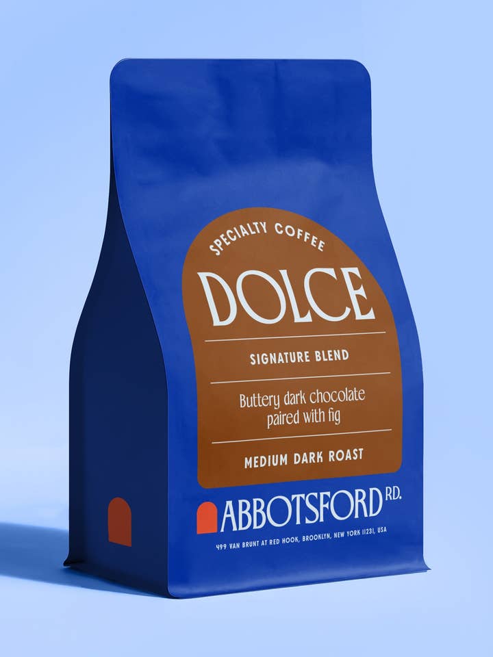 Dolce Medium Roast Coffee Beans - Award Winning for wholesale by Abbotsford Road Coffee Specialists Inc