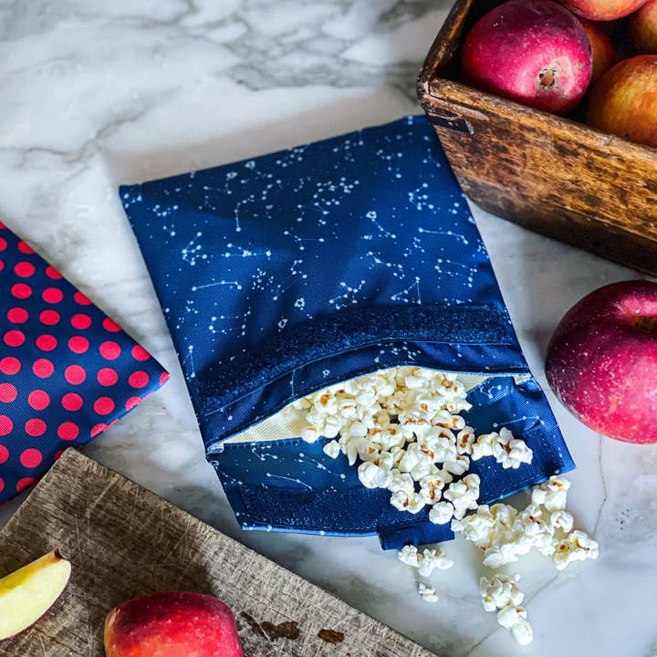Yumbox - Wholesale Lunch Bag/Box - Kids - Reusable YUMBOX Sandwich Bag & Snack Bag - Starry Sky
