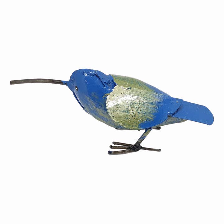 VIE - Wholesale Sculpture - Small Recycled Metal Bird Sculpture20