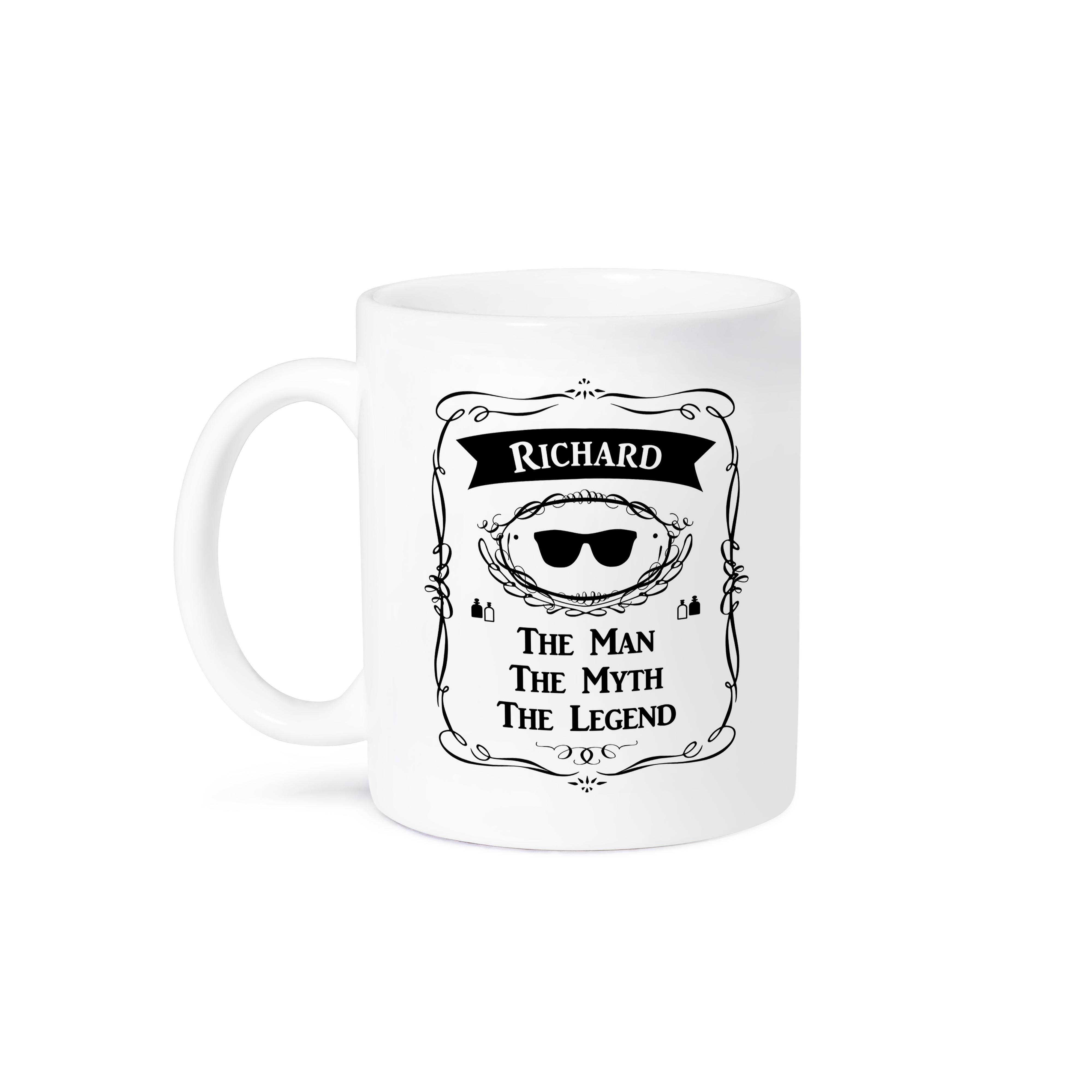 3dRose - Wholesale Coffee Mug - 3dRose, Richard The Man The Myth The Legend - personal name personalized gift, Mug8