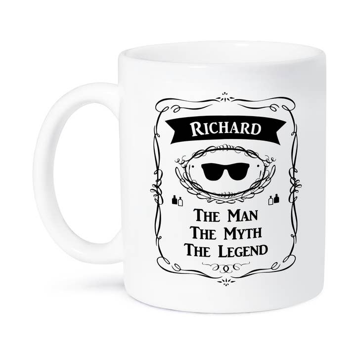 3dRose - Wholesale Coffee Mug - 3dRose, Richard The Man The Myth The Legend - personal name personalized gift, Mug8